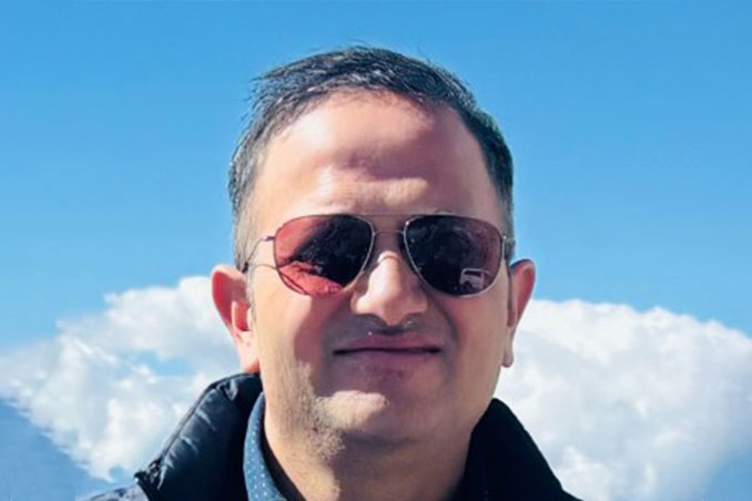 Portrait of Pushpendra Rana IFS