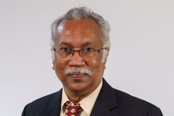Portrait of Prof. N. Vinod Chandra Menon