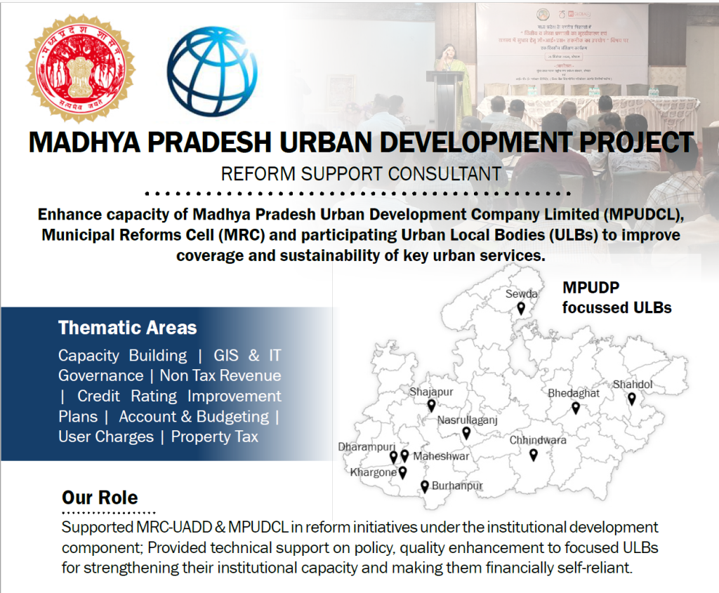 Mp Political Development Madhya Pradesh Urban Development Project (MPUDP) – IPE Global