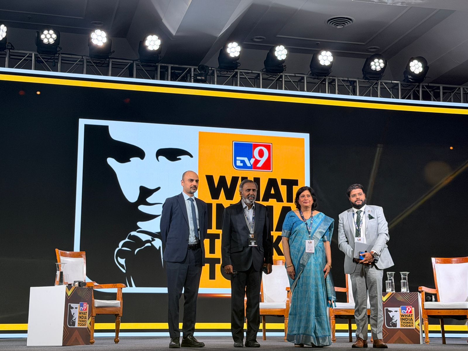 At the TV9 flagship summit “What India Thinks,” Abinash Mohanty, CCS- Global Sector Head, IPE Global, joined in the session titled “The Green Pivot.”