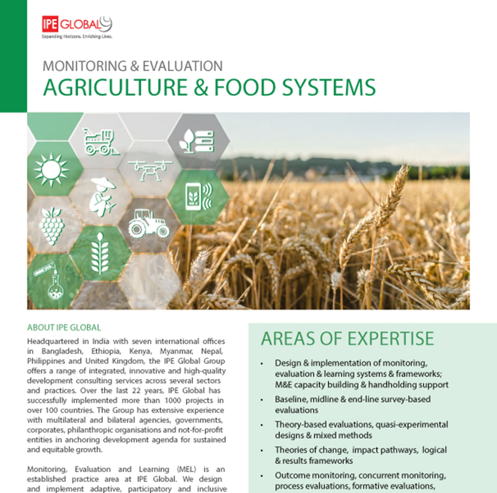 Evidence-based approach that helps reduce poverty and increase livelihood opportunities