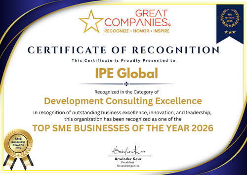 IPE Global Wins at the 9th SME Business Awards 2026