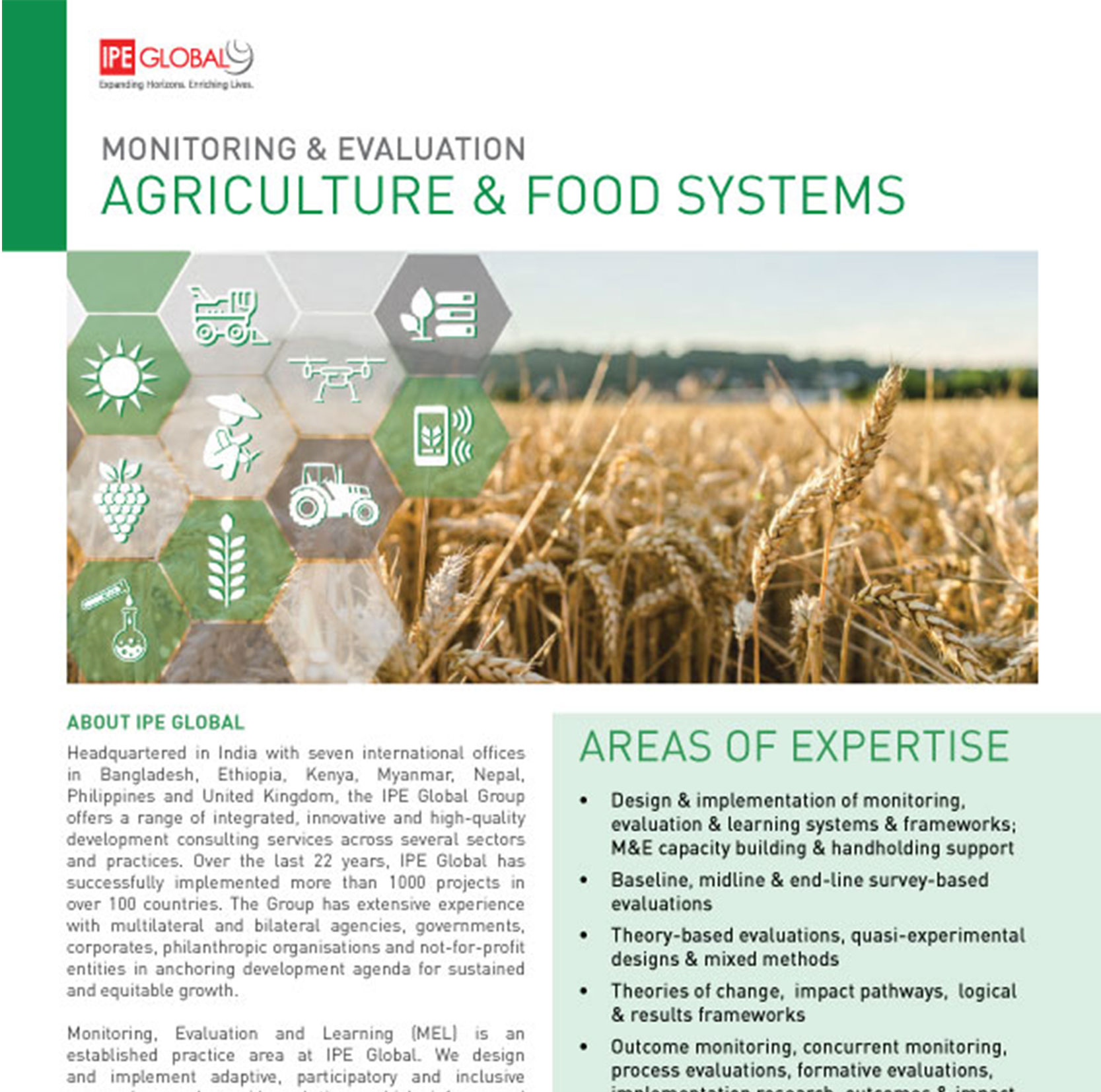 Evidence-based approach that helps reduce poverty and increase livelihood opportunities